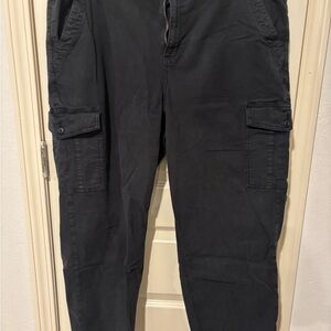 American Eagle Outfitters Black Cargo Pants